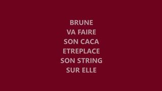 Hot brazilian teen shitting