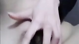 Hot teen shits on her knees