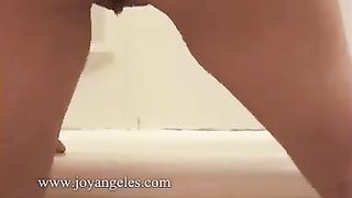 Dutch babe shits in close up