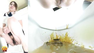 Real mess from japanese beauty