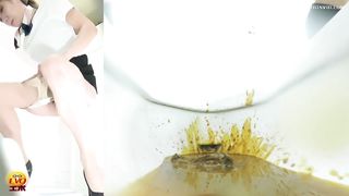 Real mess from japanese beauty