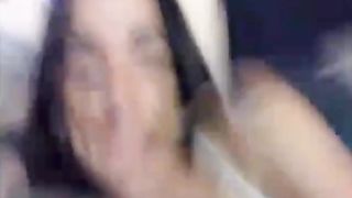 Big turd while fingering pussy