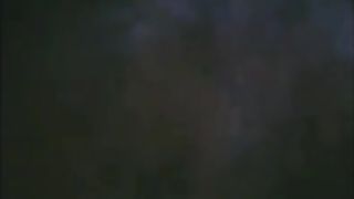 Black babe shits over toilet