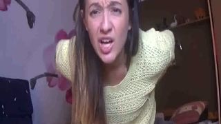 Real mess between butt cheeks