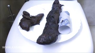 Long turd from sexy ass