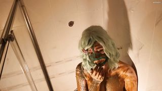 Compilation of naughty scat girl