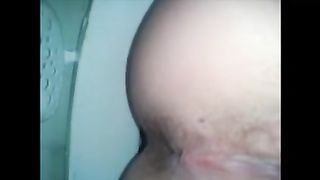 Girl shit in the morning closeup