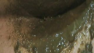 Stunning Bitch shitting all over her pantyhose