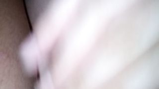 Flabby plays with penis