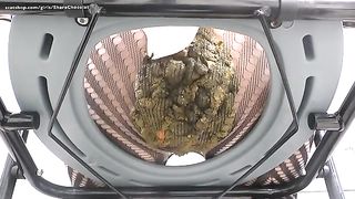 Pantyhose pooping extreme