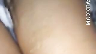 Puked after rubbing shit on her feet