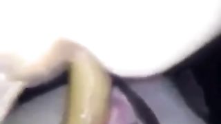 Liquid shit on boyfriend's face