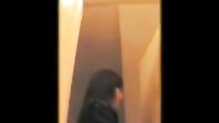 Spy Cam records these unsuspecting Bitches drop their knickers and Piss