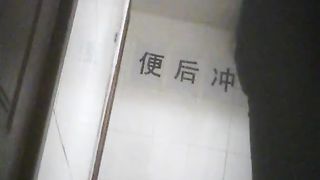 Chinese girl can't stop shit