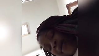 Talking dirty while pooping alot