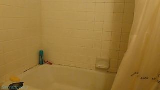 Shitting in plastic panties a loot