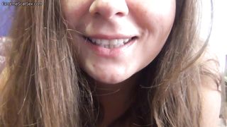 Smearing poop on her perfect ass a lot