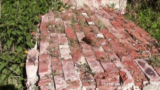 Caught pooping in public lots