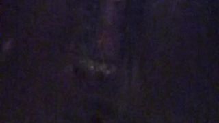 Ebony girl pooping in close up