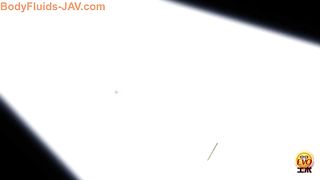 Hairy japanese decides to use public toilet