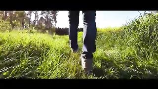 Hot Blonde Bitch Drops Her Knickers And 4 Big Lumps Of Shit Come Out Of Her Anus,