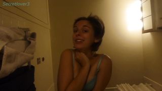 Brown shit from sexy ass slowly