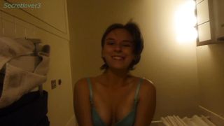 Brown shit from sexy ass slowly