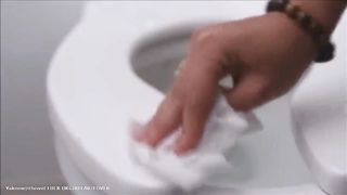 Dark haired teen having fun