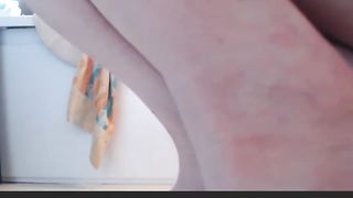 German teen eats her own shit