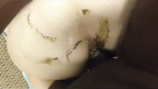 Taking black cock in her ass