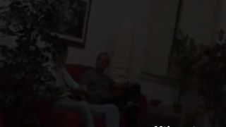 Two men Strip and Force this Bitch to fuck and She caves in.