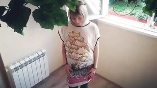 Russian teen eats poop