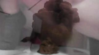 Nice shit from hairy japanese