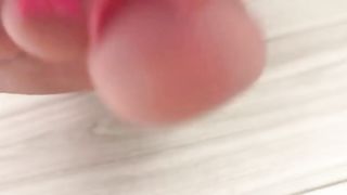 Close up of teen shitting sexy way