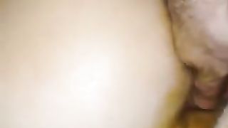 Prone bone anal fucking