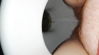 Close up wife pooping