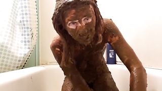 Fully covered her body