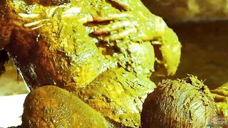 Cowshit adventure session with sexy Betty and Franky