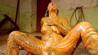 Cowshit Betty Loves Manure And Masturbation