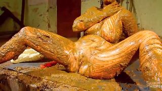 Cowshit Betty Loves Manure And Masturbation