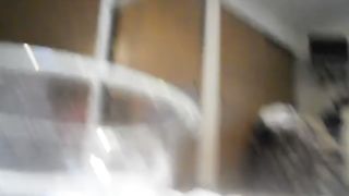 BBW lady pooping from the chair