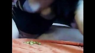 Sexy brunette with wet pussy masturbates and poops