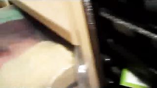 Delicious babe pooping nice load