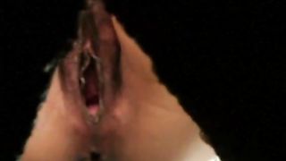 Mature lady and her closeup poop