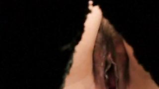 Mature lady and her closeup poop