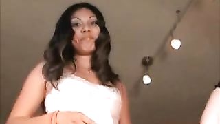 Cheeky hot girls pooping on the plate