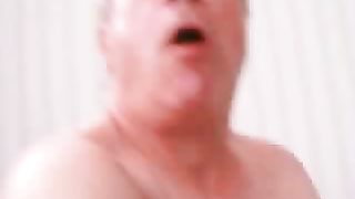 Mature scat daddy eating poop