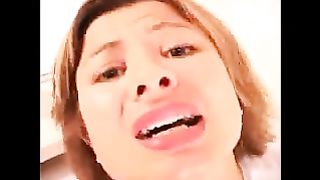 Naughty lady Sofea Annah poops