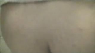 Naughty brunette teen poops in the toilet