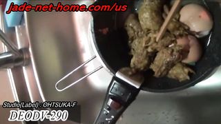 Sexy Asian chick gives you messy poop